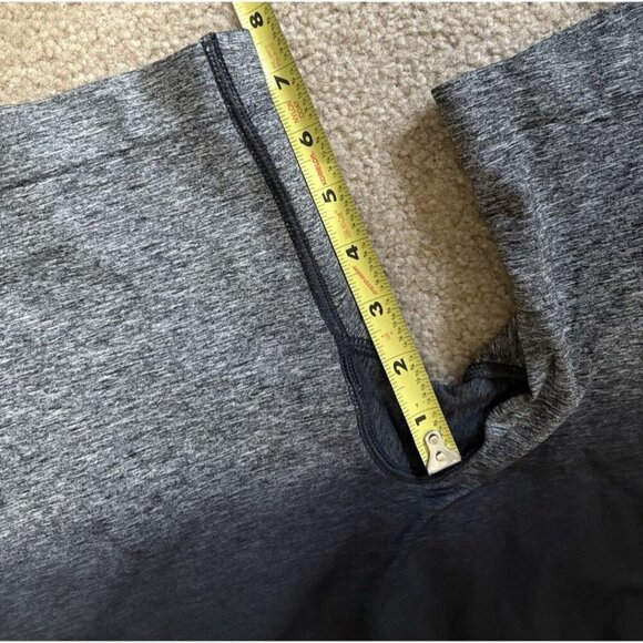 Gymshark Adapt Gray Black Ombre Compression Seamless Bike Shorts Size Small New - Picture 3 of 4